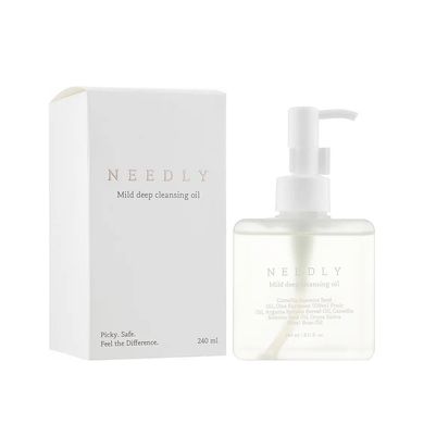 Needly Mild Deep Cleansing Oil (М'яка олія для глибокого очищення шкіри обличчя), 240 мл 8809455420928 фото