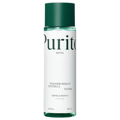 Purito Seoul Wonder Releaf Centella Toner (Заспокійливий тонер з центелою азіатською), 200 мл 8809563101009 фото