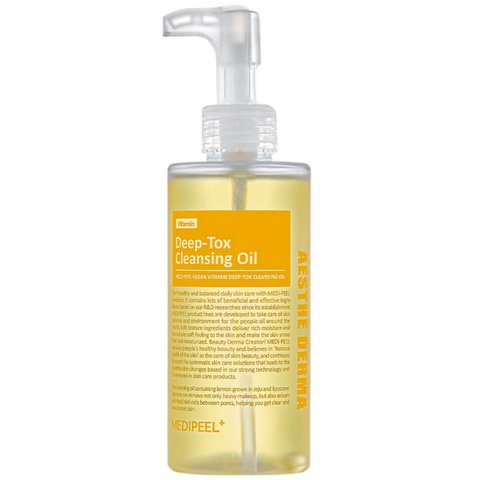 Medi-Peel Vegan Vitamin Deep Tox Cleansing Oil (Вітамінна очищуюча олія), 200 мл 8809941821048 фото