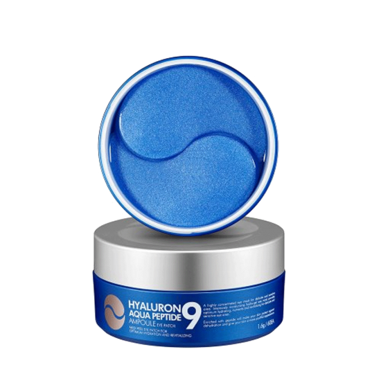 Medi-Peel Hyaluron Aqua Peptide 9 Ampoule Eye Patch (Гідрогелеві патчі глибокого зволоження з пептидами), 60 шт 8809409343662 фото