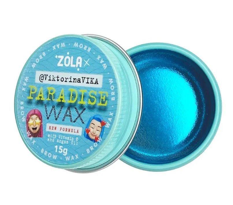 ZOLA Paradise Wax with Vitamin E and Argan Oil (Віск для брів), 15 г 4820227160525 фото