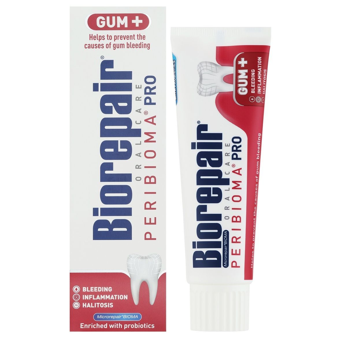 Biorepair Oral Care Peribioma (Зубна паста "Захист ясен"), 75 мл 8017331054192 фото
