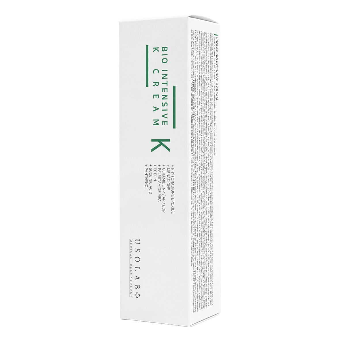 Usolab Bio Intensive K Cream (Крем для обличчя з вітаміном К лімітований випуск), 50 мл 8809801697837 фото
