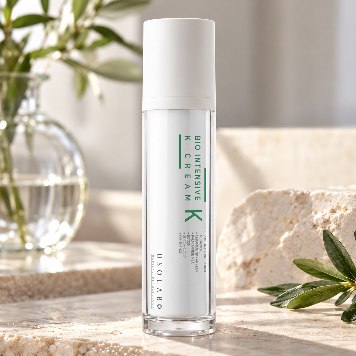 Usolab Bio Intensive K Cream (Крем для обличчя з вітаміном К лімітований випуск), 50 мл 8809801697837 фото
