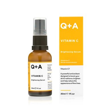 Q+A Vitamin C Brightening Serum (Освітлююча сироватка для обличчя), 30 мл 5060486262267 фото