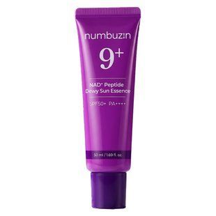 Numbuzin No.9 NAD+ 9 Peptides Dewy Sun Essence (Сонцезахисна есенція з NAD та пептидами), 50 мл 8800312065429 фото