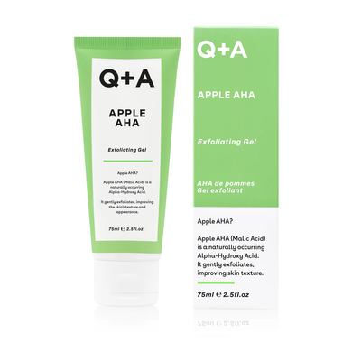 Q+A Apple AHA Exfoliating Gel (Відлущуючий гель з кислотами для обличчя), 75 мл 5060486261888 фото