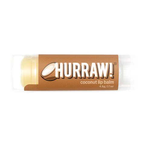 Бальзам для губ Hurraw! (Coconut Lip Balm), 4,8 г 851228005045 фото