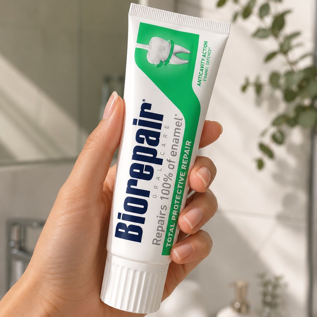 Biorepair Oral Care Total Protective Repair (Зубна паста "Абсолютний захист та відновлення"), 75 мл 8017331048429 фото