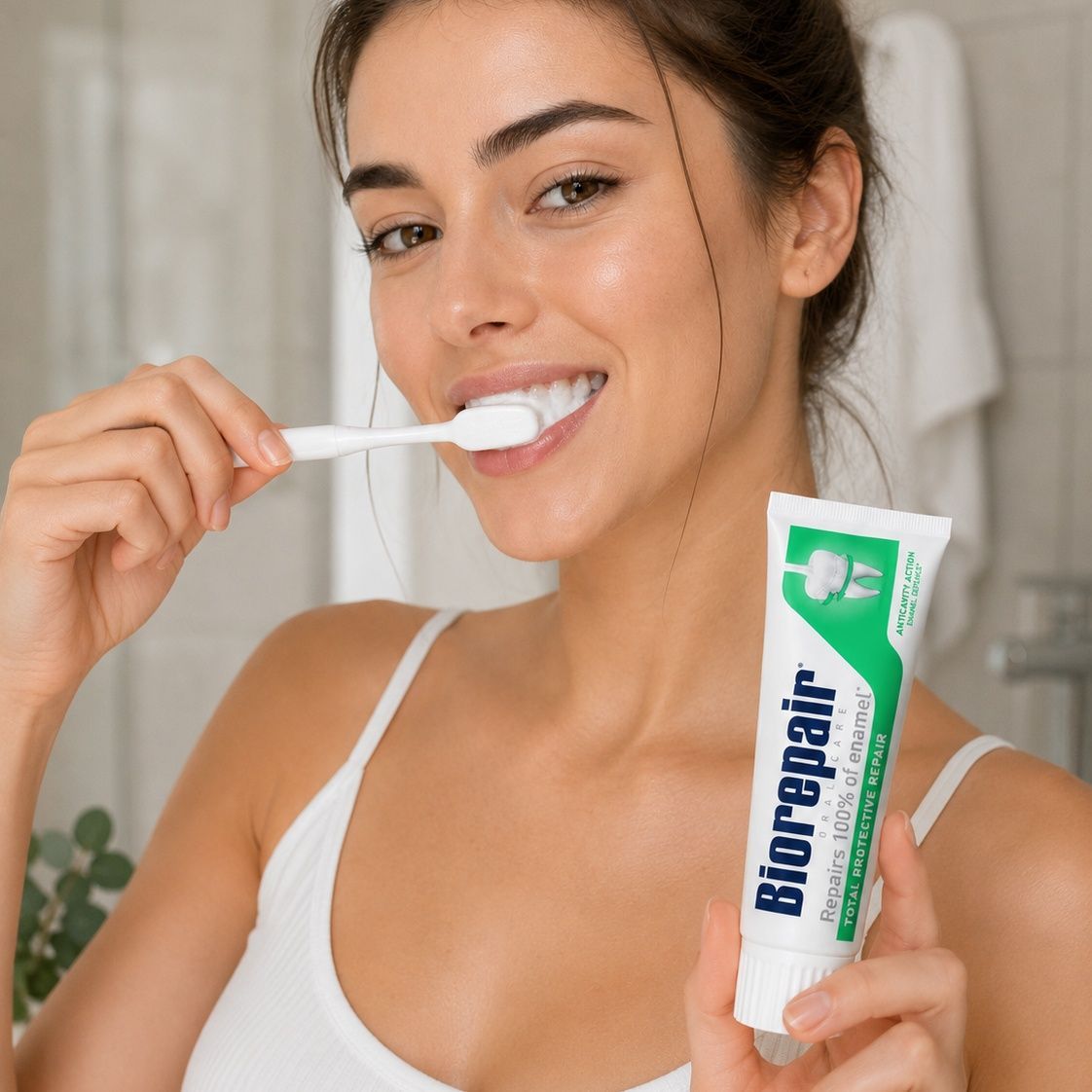 Biorepair Oral Care Total Protective Repair (Зубна паста "Абсолютний захист та відновлення"), 75 мл 8017331048429 фото