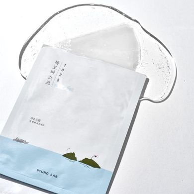 Round Lab 1025 Dokdo Water Gel Mask Sheet (Зволожуюча гелева маска), 30 мл 8809743541489 фото