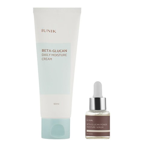 Iunik Beta Glucan Edition Skincare Set (Набір для зволоження обличчя з бета-глюканом), 1 шт 8809728080026 фото