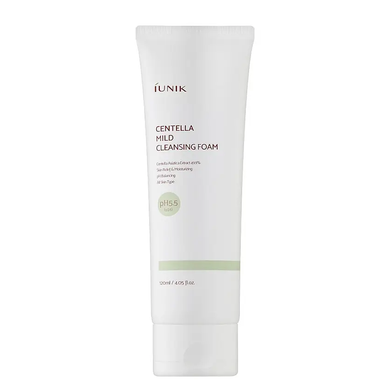 Iunik Centella Mild Cleansing Foam (М’яка очищувальна пінка з центелою), 120 мл 8809728080576 фото