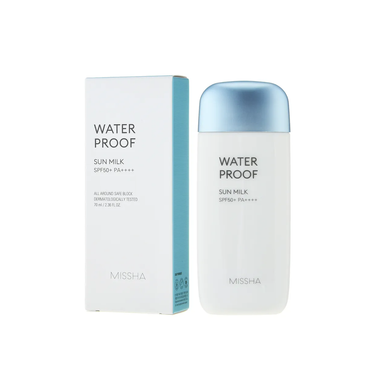 Missha Waterproof Sun Milk SPF50+ (Водостійкий сонцезахисний крем), 70 мл 8809581452343 фото