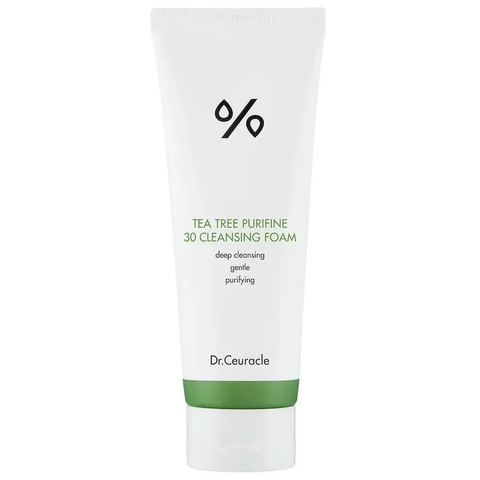 Dr.Ceuracle Tea Tree Purifine 30 Cleansing Foam (Гель-пінка для вмивання з екстрактом чайного дерева), 150 мл 8806133613740 фото