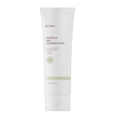 Iunik Centella Mild Cleansing Foam (М’яка очищувальна пінка з центелою), 120 мл 8809728080576 фото