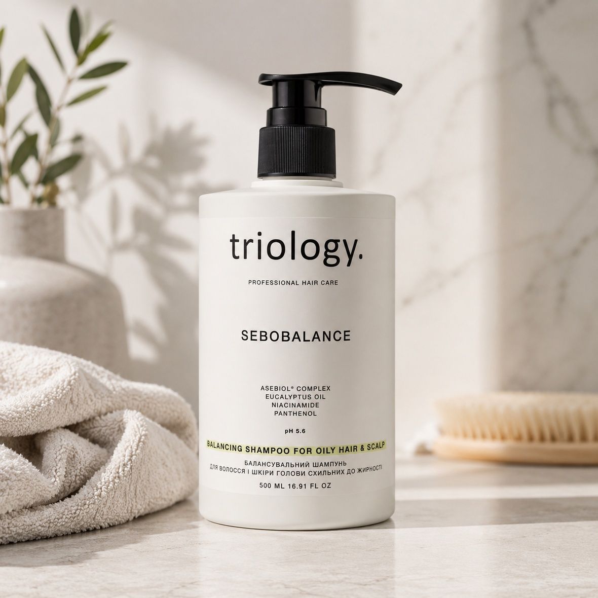 Triology Sebobalance Balancing Shampoo (Балансувальний шампунь), 500 мл 4823109705333 фото