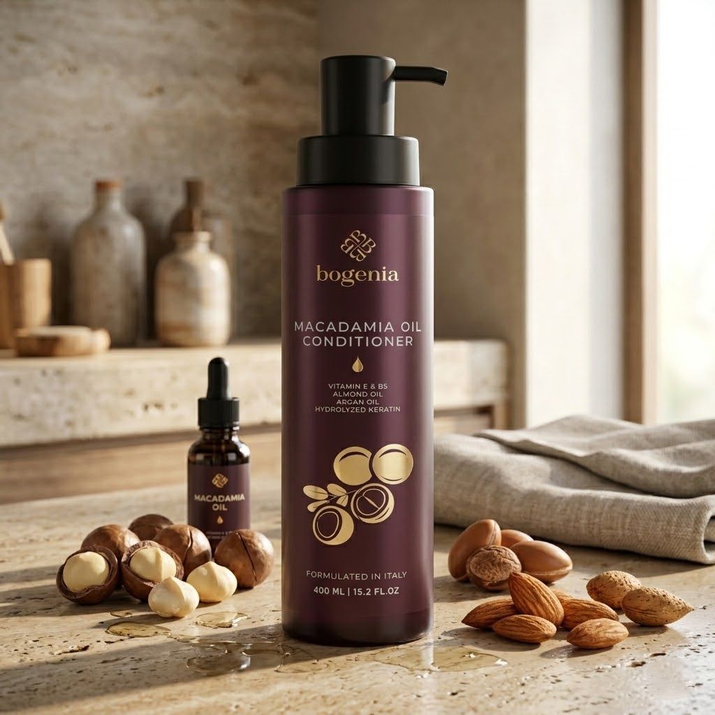 Bogenia Macadamia Oil Conditioner (Кондиціонер для волосся), 400 мл 4823124405522 фото