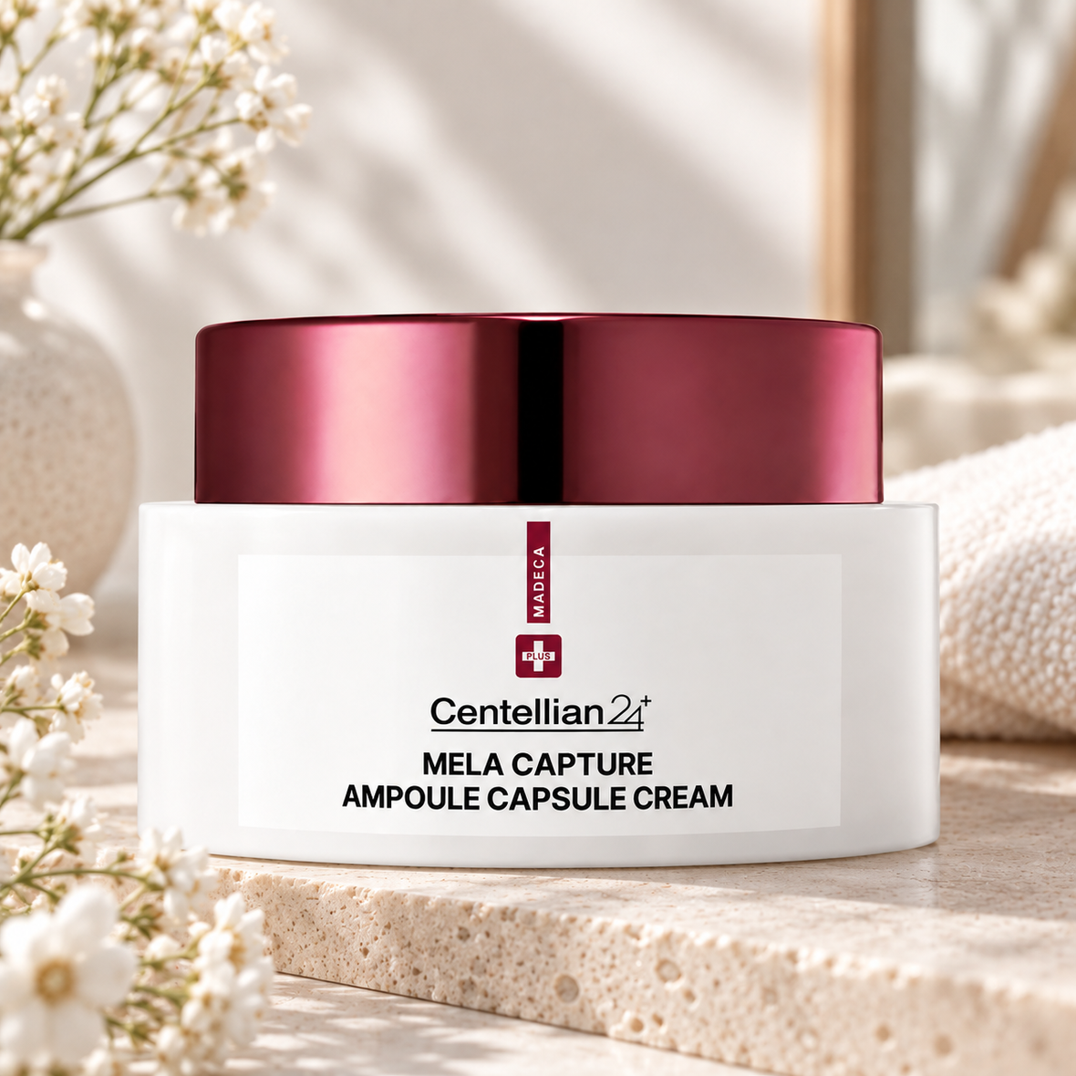 Centellian24 Madeca Mela Capture Ampoule Capsule Cream (Капсульний освітлюючий крем з мадекасозидом), 55 мл 8806109106177 фото