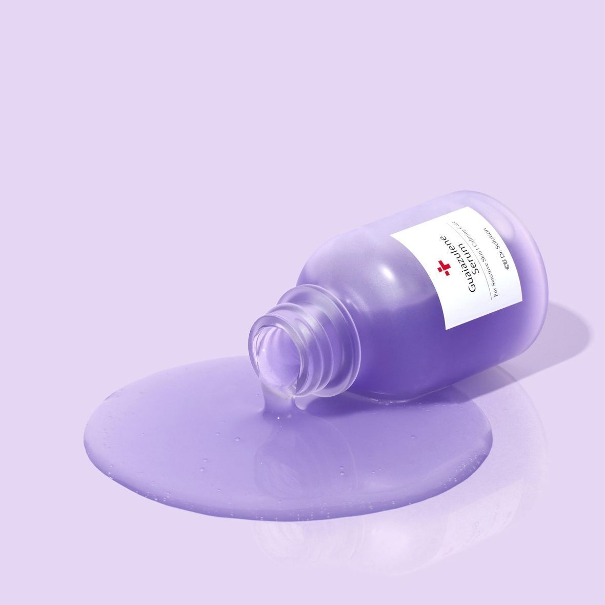 CU SKIN Dr. Solution Guaiazulene Serum (Інтенсивна заспокійлива сироватка з гвайазуленом і троксерутином), 30 мл 8809207225184 фото