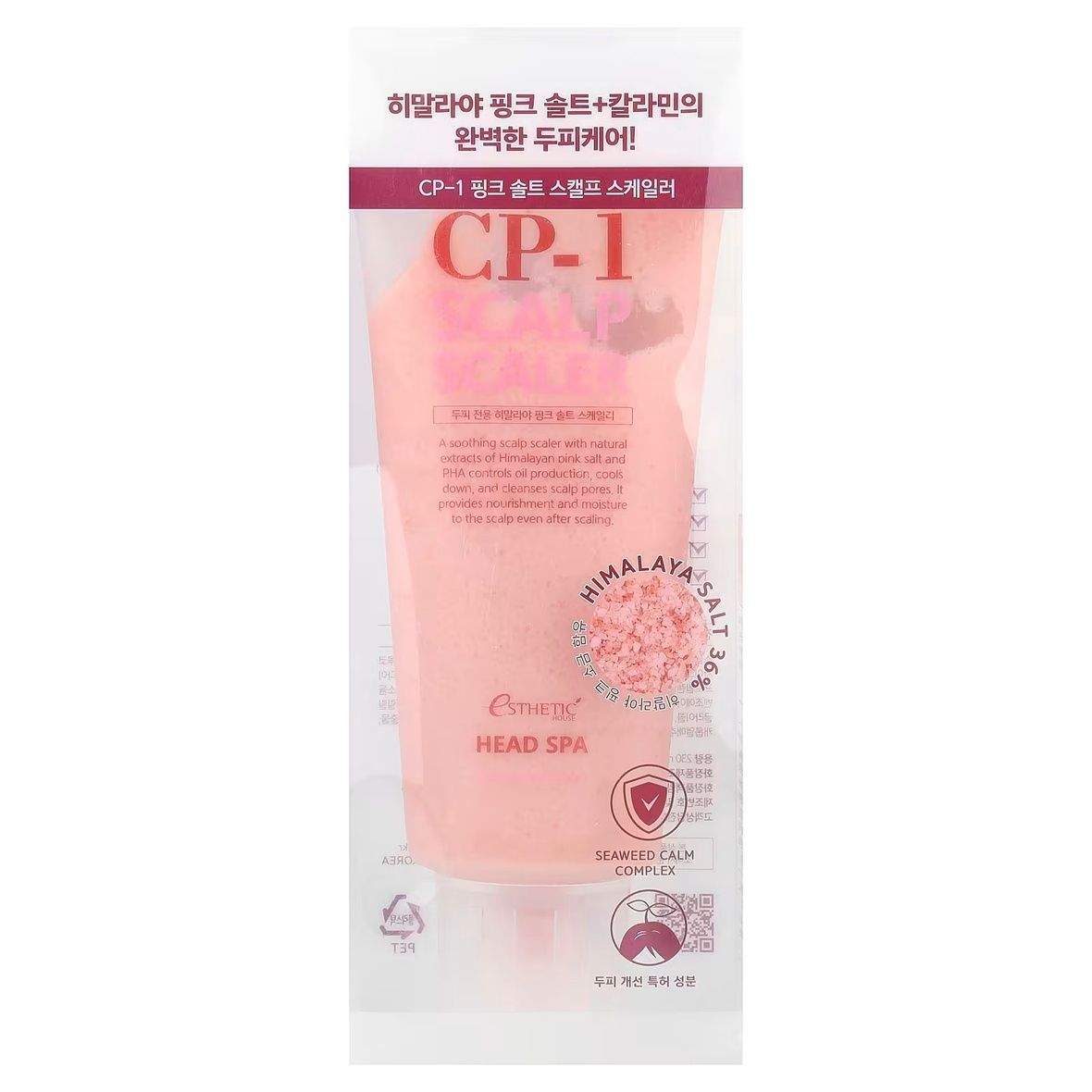 Esthetic House CP-1 Head Spa Pink Salt Scalp Scaler (Засіб для очищення шкіри голови з рожевою сіллю), 200 мл 8809450014535 фото