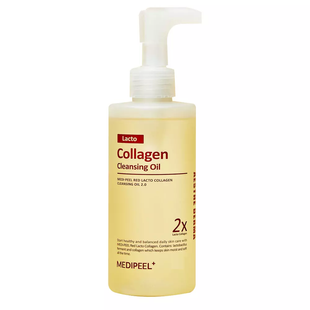 Medi-Peel Red Lacto Collagen Cleansing Oil&nbsp;2.0 (Гідрофільна олія з пробіотиками та колагеном), 200 мл 8809941821734 фото