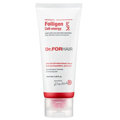 Dr.FORHAIR Folligen Cell-Energy Shampoo (Шампунь Енергія волосся), 100 мл 8809485531601 фото