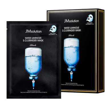 Зволожувальна маска з гіалуроновою кислотою JMsolution (Water Luminous SOS Ringer Mask), 35 мл 8809505542136 фото