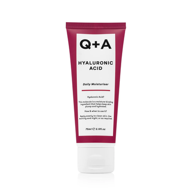 Q+A Hyaluronic Acid Daily Moisturiser (Зволожуючий крем з гіалуроновою кислотою), 75 мл 5060486262533 фото