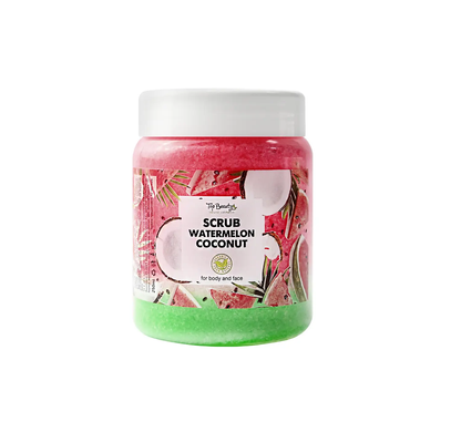 Top Beauty Watermelon Coconut Scrub (Скраб для тіла та обличчя з ароматом Кавуна), 250 мл 2997110043721 фото