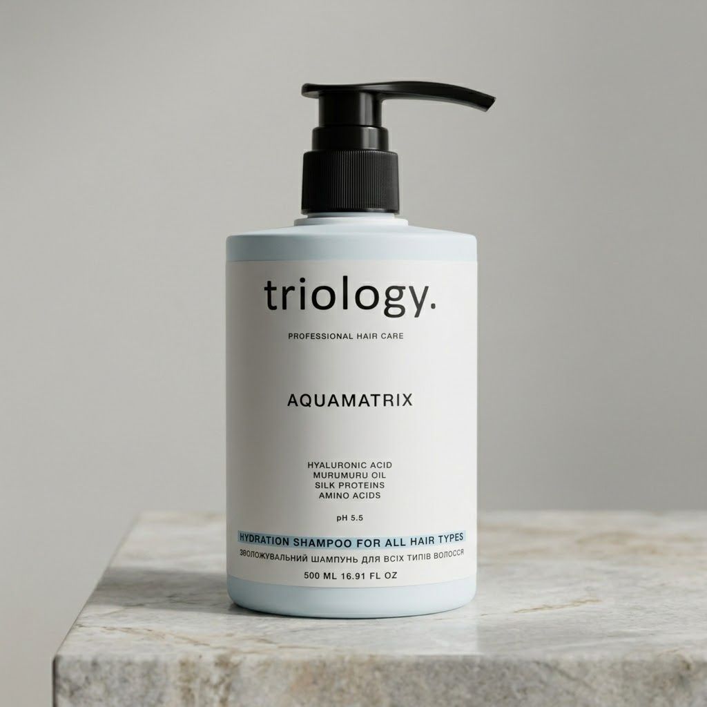 Triology Aquamatrix Hydration Shampoo (Зволожувальний шампунь), 500 мл 4823109705326 фото