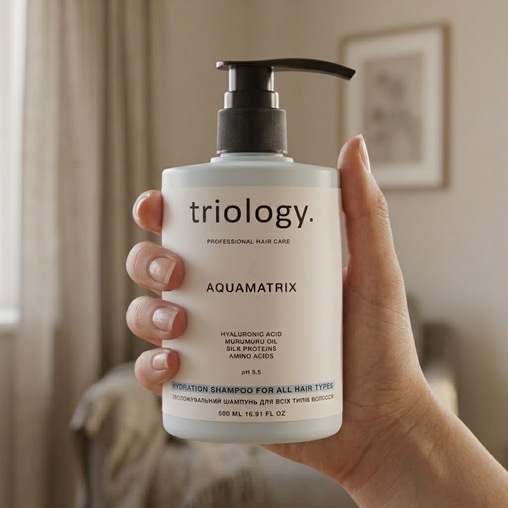 Triology Aquamatrix Hydration Shampoo (Зволожувальний шампунь), 500 мл 4823109705326 фото