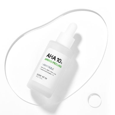 Some By Mi AHA 10% Amino Peeling Ampoule (Пілінг-сироватка з AHA-кислотою та амінокислотами), 35 г 8809647391708 фото