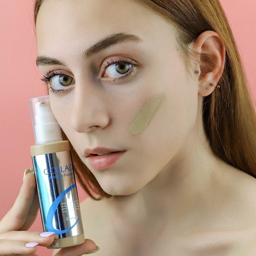 Enough Collagen Moisture Foundation SPF 15 (Тональний крем 21 тон), 100 мл 8809280062379 фото