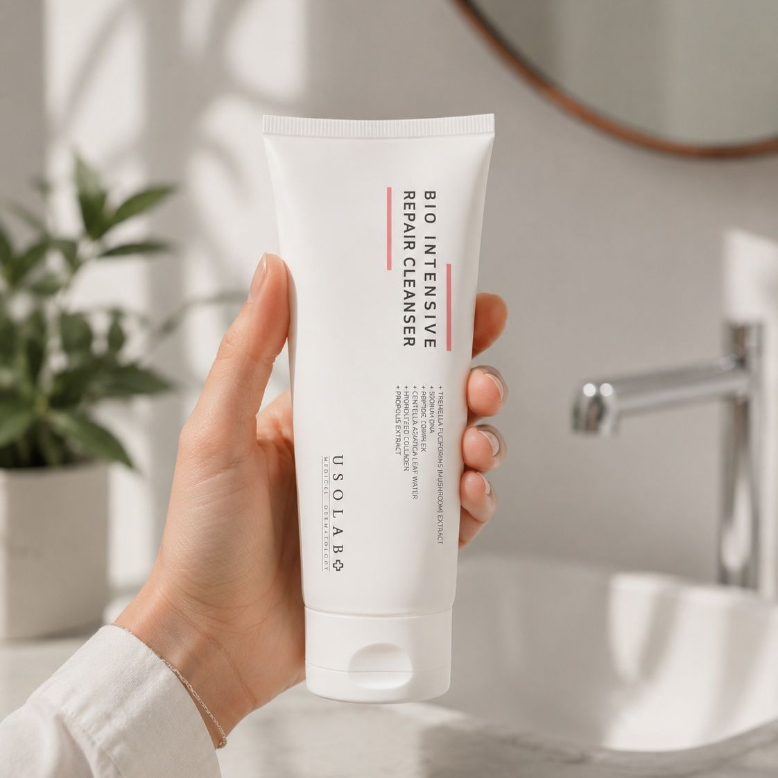 Usolab Bio Intensive Repair Cleanser (Омолоджуючий та регенеруючий гель для вмивання), 120 мл 8809801696489 фото