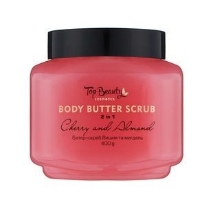 Top Beauty Body Butter Scrub (Батер-скраб для тіла 2 в 1 вишня та мигдаль), 400 г 2000002700074 фото