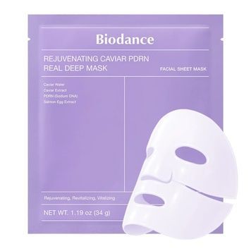 Biodance Rejuvenating Caviar PDRN Real Deep Mask (Омолоджуюча маска з ікрою та PDRN), 34 г 8809891184606 фото