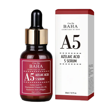 Cos De Baha A5 Azelaic Acid 5% Serum (Сироватка з азелеїновою кислотою 5%), 30 мл 8809240319109 фото