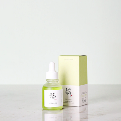 Beauty of Joseon Calming Serum Green Tea + Panthenol (Заспокійлива сироватка з зеленим чаєм), 30 мл 8809738316412 фото