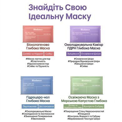 Biodance Rejuvenating Caviar PDRN Real Deep Mask (Омолоджуюча маска з ікрою та PDRN), 34 г 8809891184606 фото