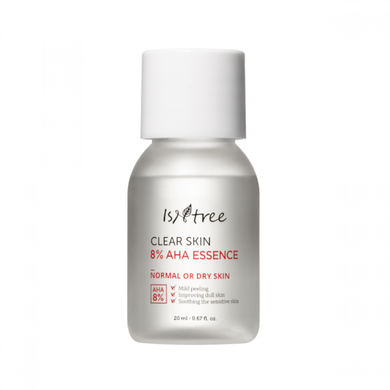 Isntree Clear Skin 8% AHA Essence (Мініатюра есенції оновлюючої з AHA кислотою), 20 мл 8809088970357 фото