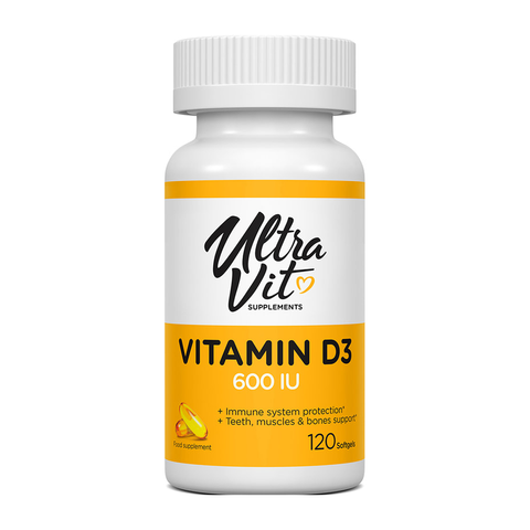 Vplab UltraVit Vitamin D3 600 IU (Вітамін D3), 120 шт 5060255358900 фото