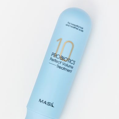 Masil 10 Probiotics Perfect Volume Treatment (Бальзам для об'єму волосся з пробіотиками), 300 мл 8809744061672 фото