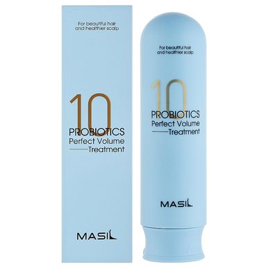 Masil 10 Probiotics Perfect Volume Treatment (Бальзам для об'єму волосся з пробіотиками), 300 мл 8809744061672 фото