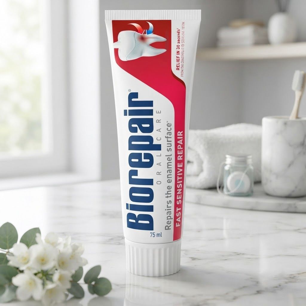 Biorepair Oral Care Fast Sensitive (Зубна паста для швидкого позбавлення чутливості), 75 мл 8017331095416 фото