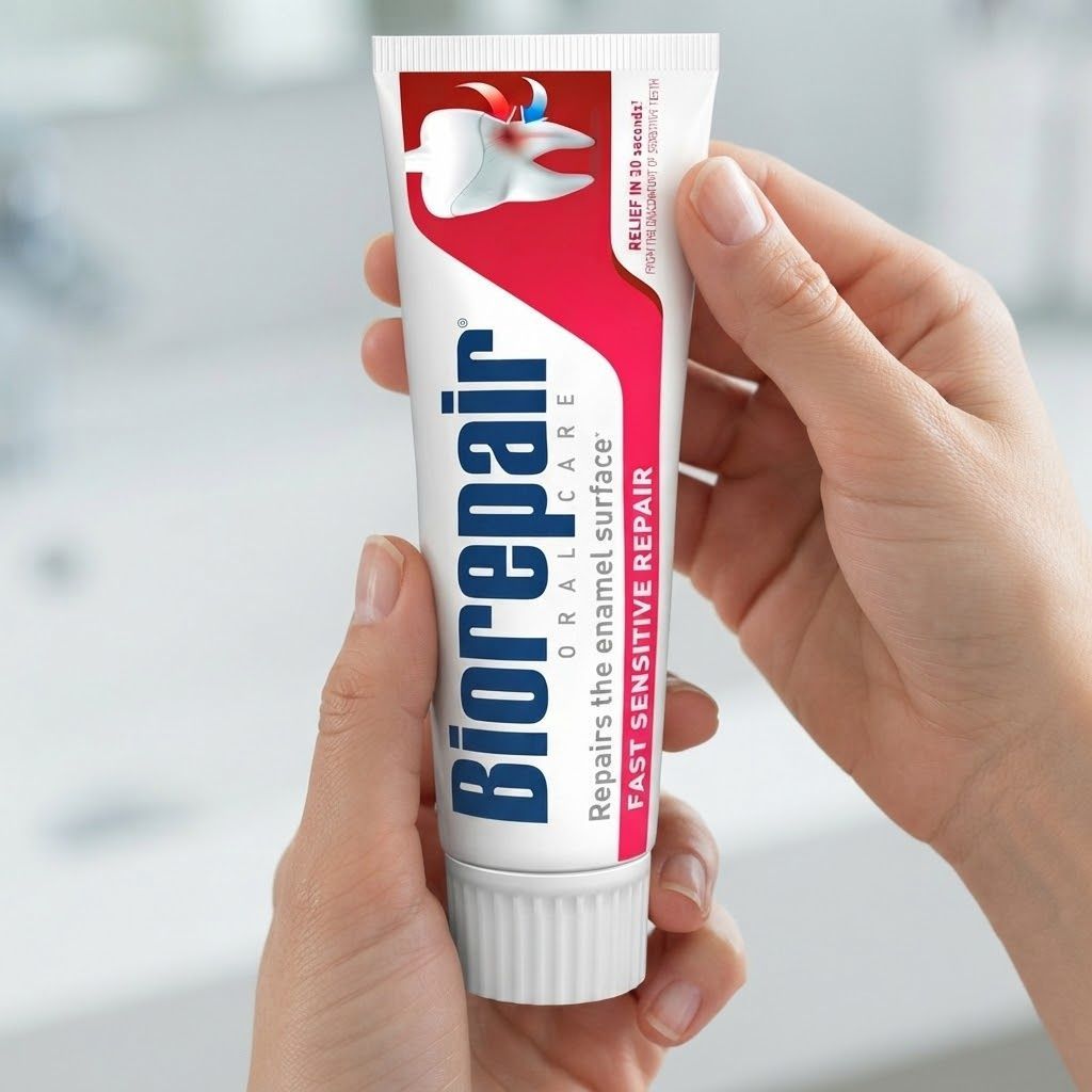 Biorepair Oral Care Fast Sensitive (Зубна паста для швидкого позбавлення чутливості), 75 мл 8017331095416 фото