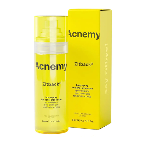 Acnemy Zitback Body Spray For Blemsh-Prone Skin (Спрей для тіла проти акне), 80 мл 8436585433247 фото