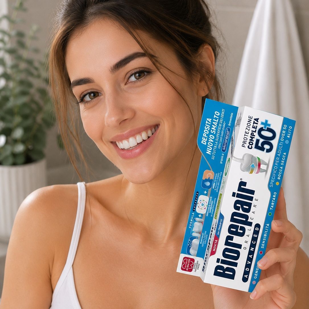 Biorepair Oral Care Advanced (Зубна паста "Комплексний догляд"), 75 мл 8017331099360 фото