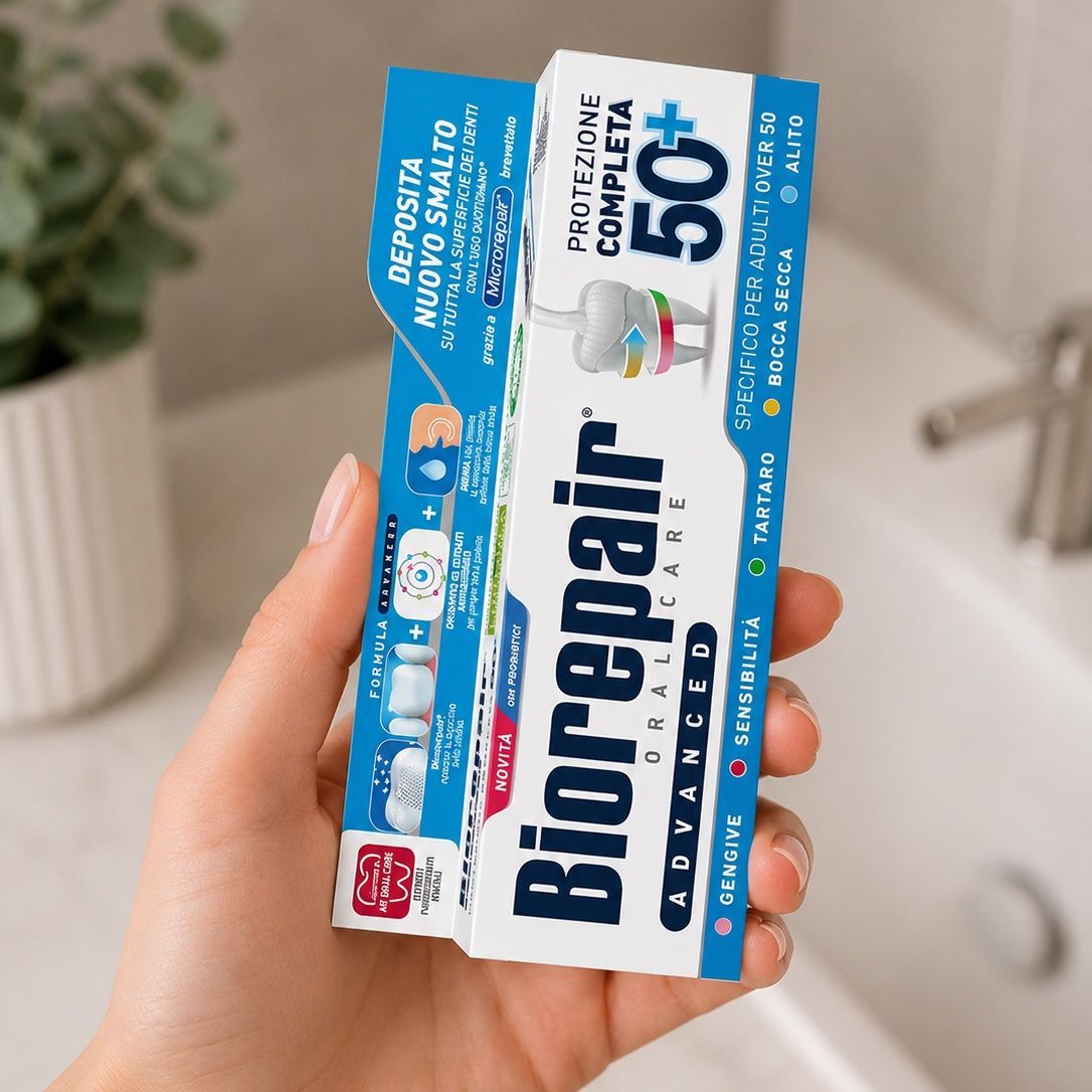 Biorepair Oral Care Advanced (Зубна паста "Комплексний догляд"), 75 мл 8017331099360 фото