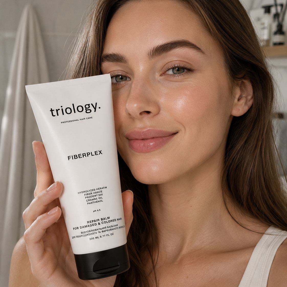 Triology Fiberplex Repair Balm (Відновлювальний бальзам для пошкодженого та фарбованого волосся), 200 мл 4823109705388 фото